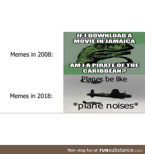 The decline of memes