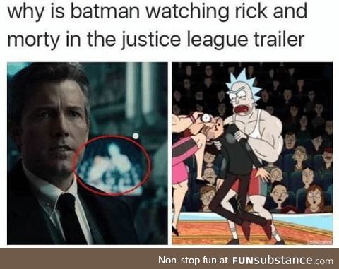 Because he is batman