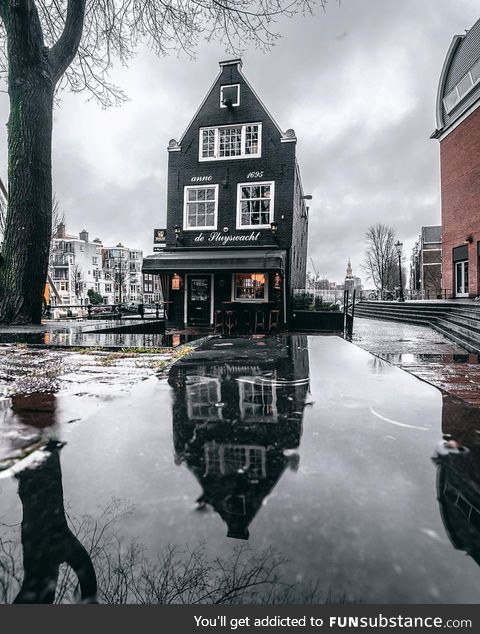 When it rains in Amsterdam