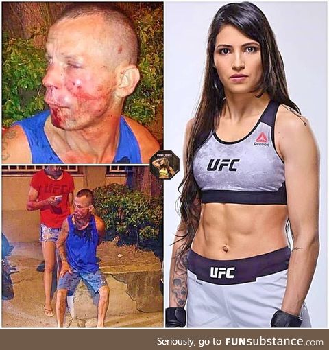 This happens when you want to steal from an UFC fighter