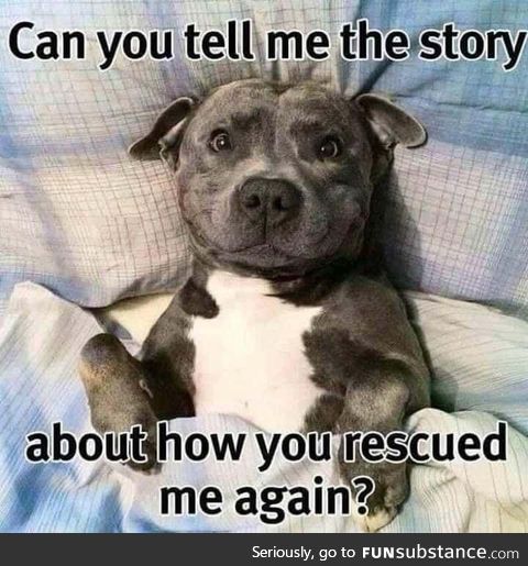 What's your rescue story? :)