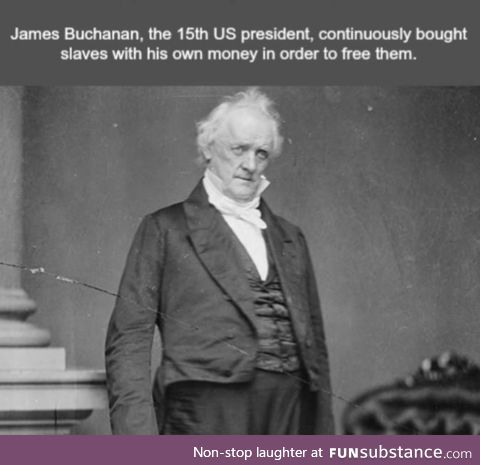 James Buchanan was before his time