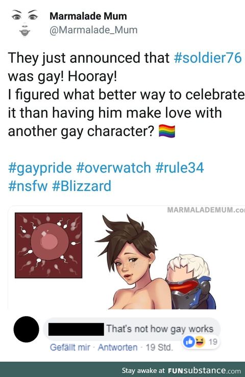 They're both gay so it works