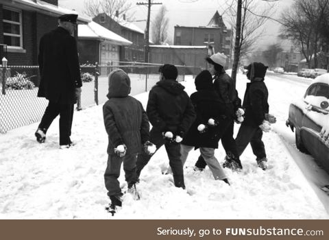 The ambush of a Chicago police officer circa 1959