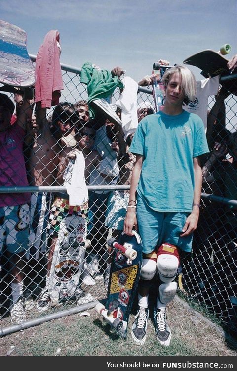 Tony Hawk in the early 80s