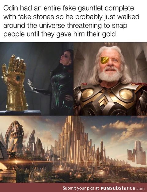 Odin was full of it