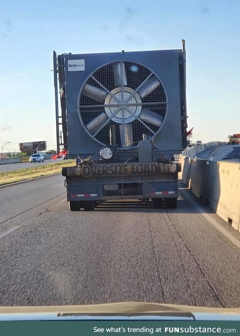 Looks like someone ordered a new AMD fan