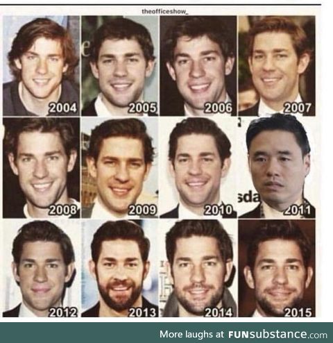 John Krasinski over the years