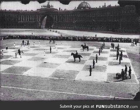 A human game of chess, 1924