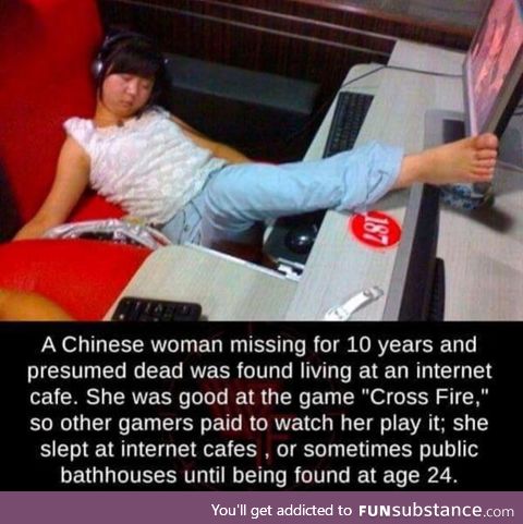 Chinese woman presumed dead was found at an Internet cafe a decade later