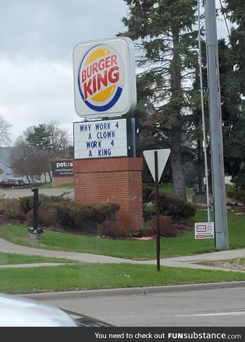 Burger Kings new slogan