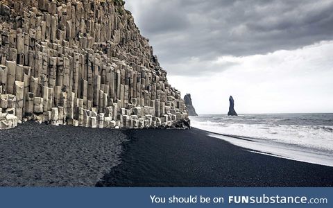 Reynisfjara beach in Iceland