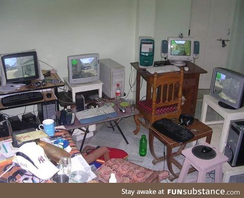 Lan party 10 years ago