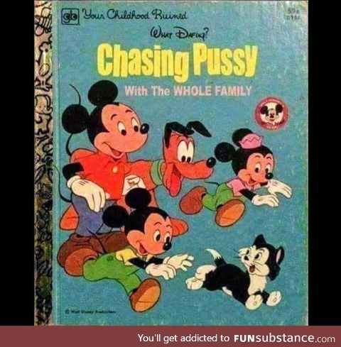 When “chasing puss” means exactly that