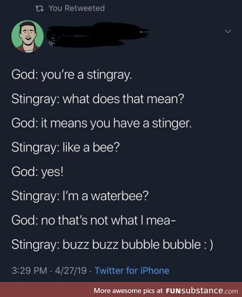 Bubble bubble buzz buzz