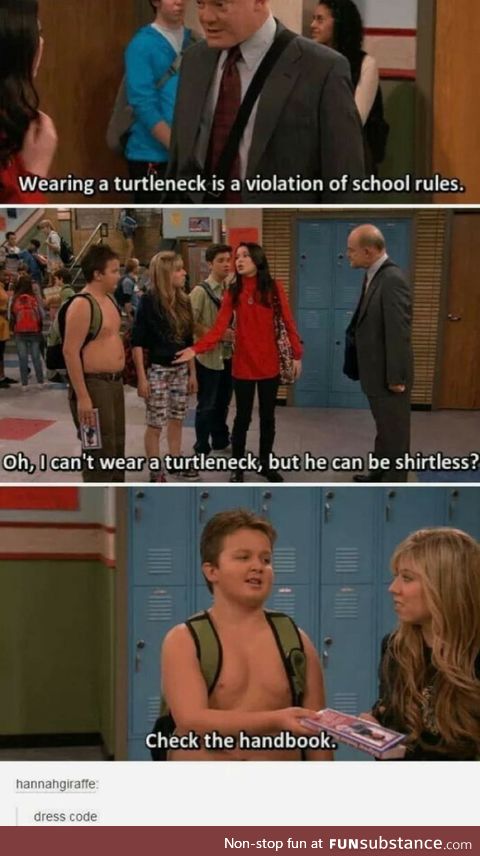 Gibby knows the rules