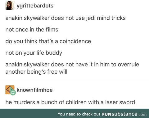 Jedi mind trickery