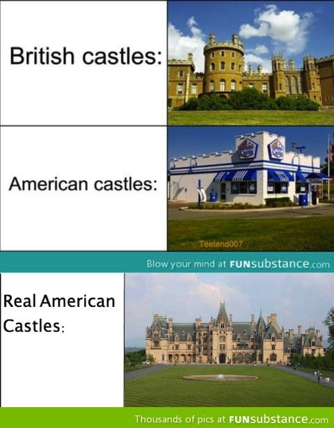 British vs American Castles *fixed*