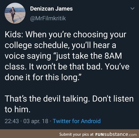 School's dealing with the devil