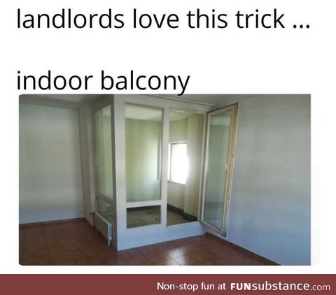 Balcony? That will be + 1000 euros