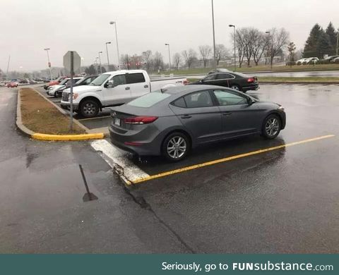 The winner of bad parking of 2019