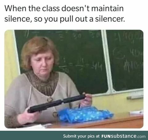 SILENCEEEEEE