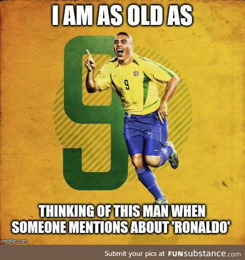 Oh you mean Cristiano Ronaldo sorry