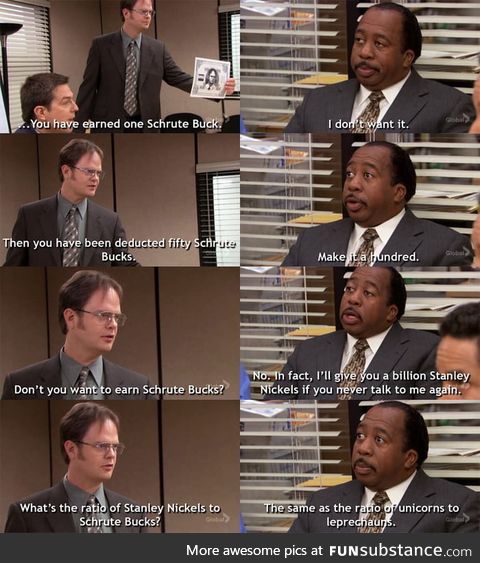 Schrute bucks