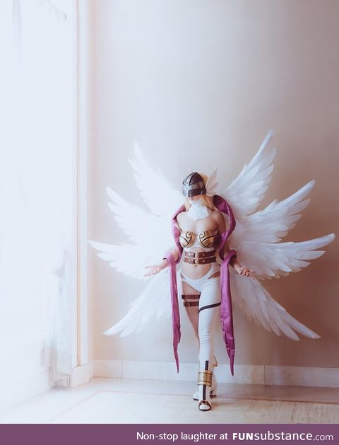 Angewomon Cosplay from Fanime 2019