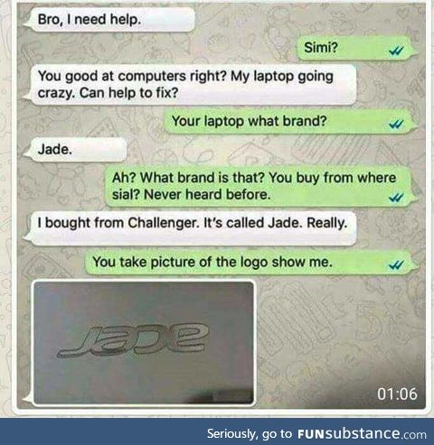 JAdE sad oof