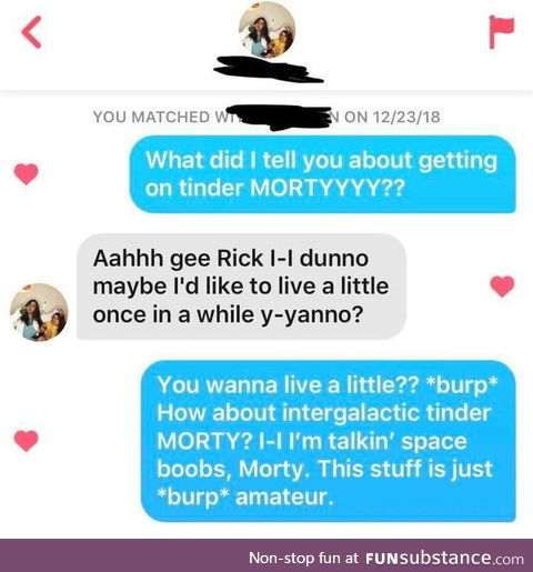 Intergalactic tinder