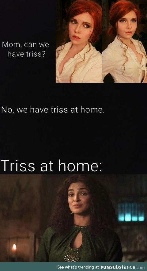 We asked for triss merigold, we got triss mericopper