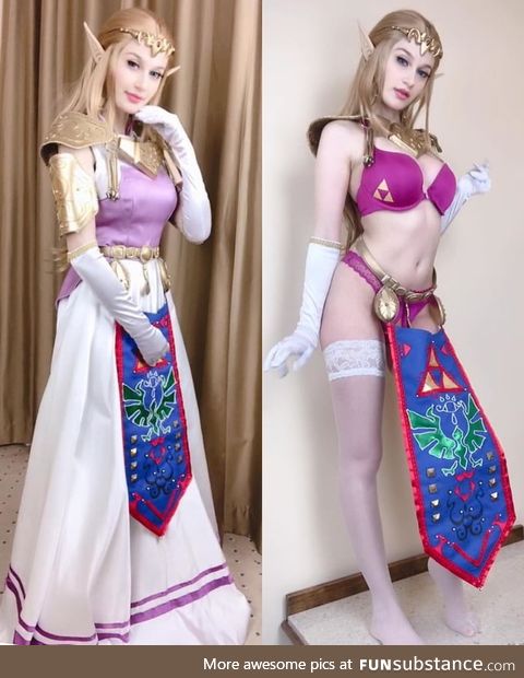 Princess Zelda cosplay (The Legend of Zelda series)