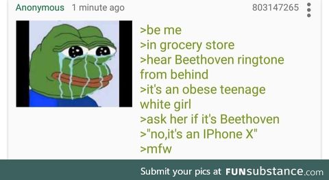 Anon hears Beethoven