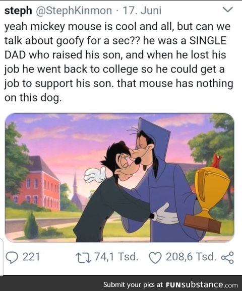 Goofy was a good one