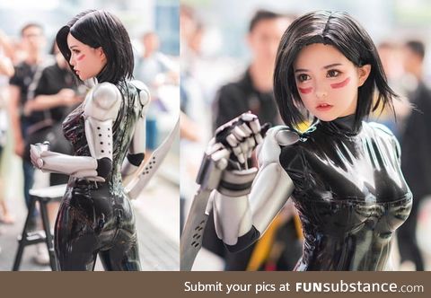 Alita Battle Angel cosplay by Sixtu622