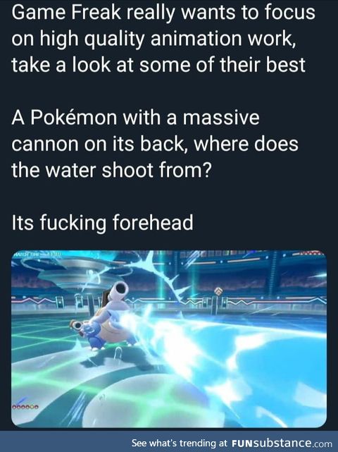 Game freak nailed it