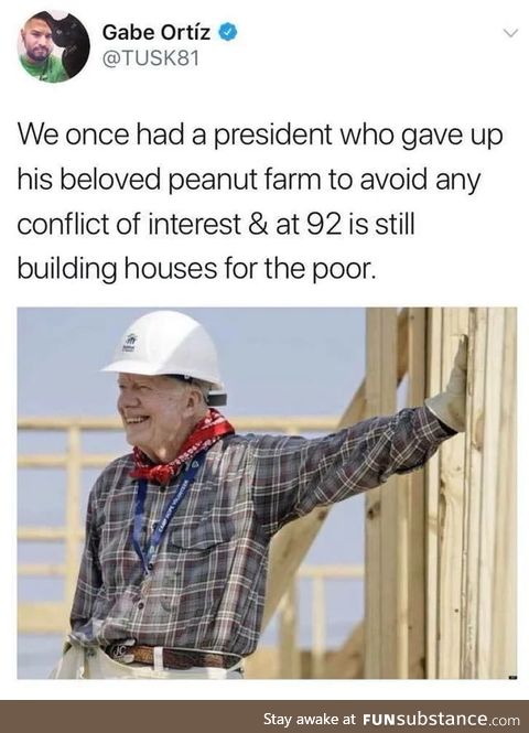 Jimmy Carter = legend