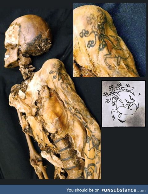 2,500 year old tattoo