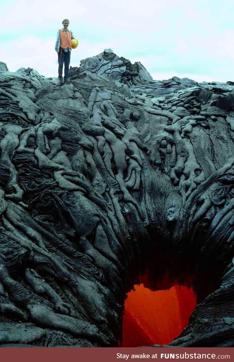 Lava pool? Or the gate to hell?