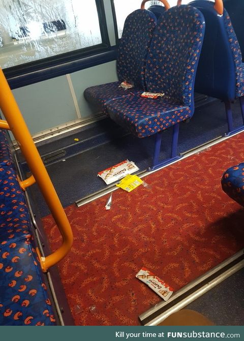 People who do this on buses should be blacklisted from public transport