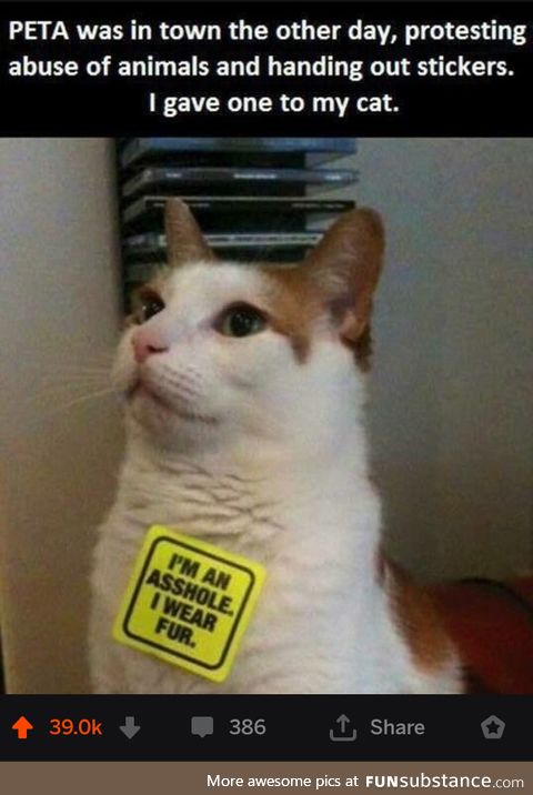 PETA bad
