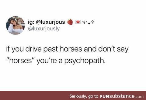 "Horses"