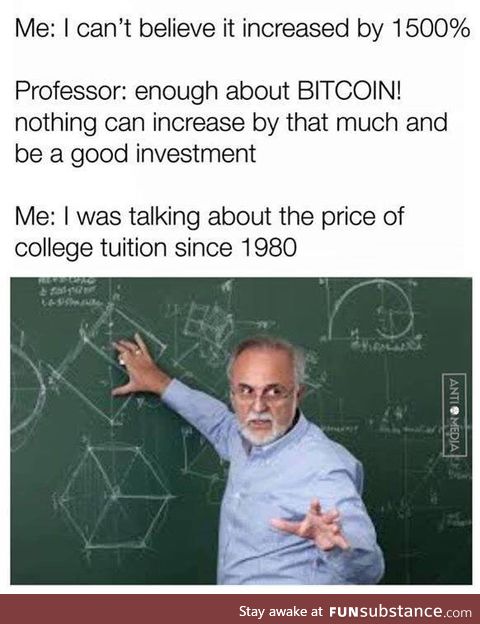 Looks like education is not a sound investment