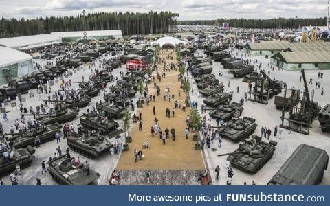 Russia opened a 'Military Disneyland' called Patriot Park, where visitors, including