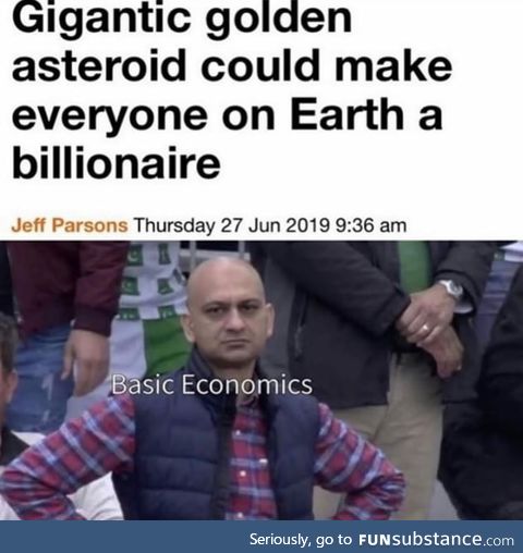 We will finally be able to refund the earth debt