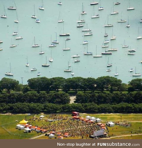 It's raining boats