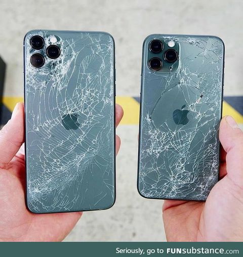 Glass is glass. Glass will break