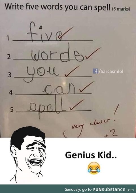 This kid is going places