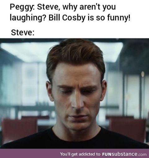 Steve aint laughin